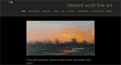 Desktop Screenshot of clementscott.com